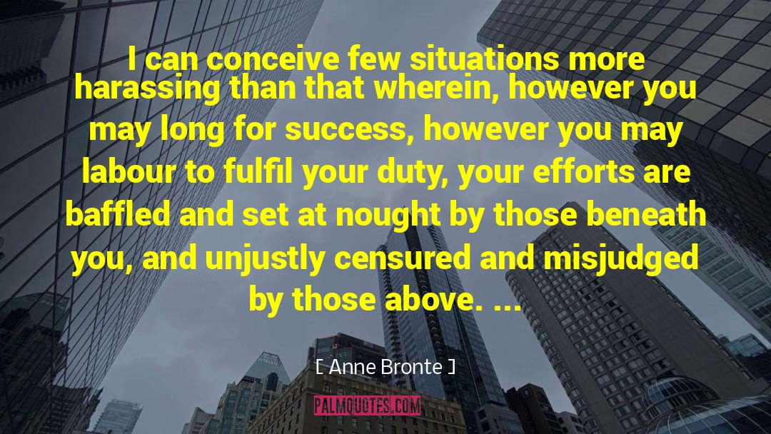 Unjustly quotes by Anne Bronte
