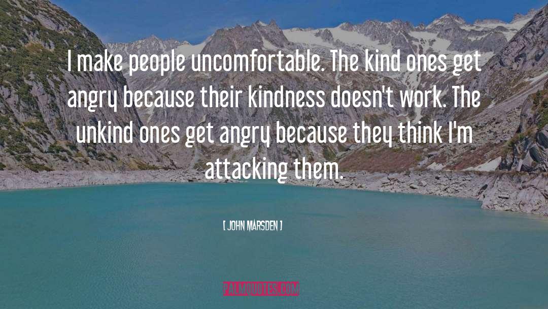 Unkind quotes by John Marsden