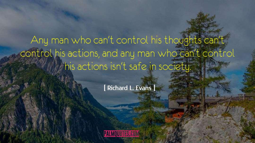 Unkind Thoughts quotes by Richard L. Evans