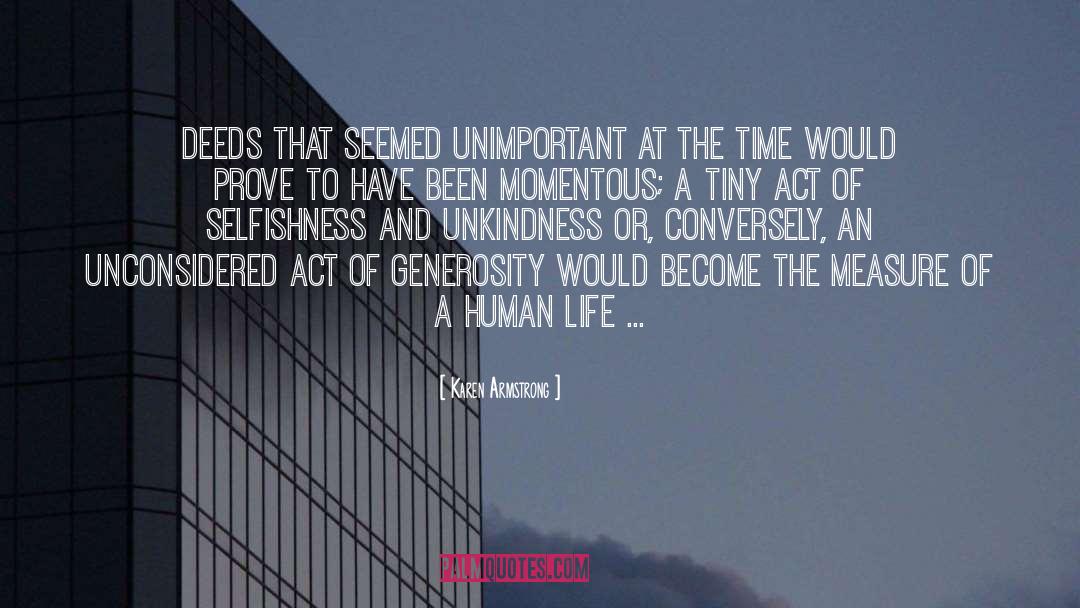 Unkindness quotes by Karen Armstrong