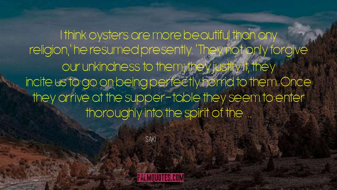 Unkindness quotes by Saki