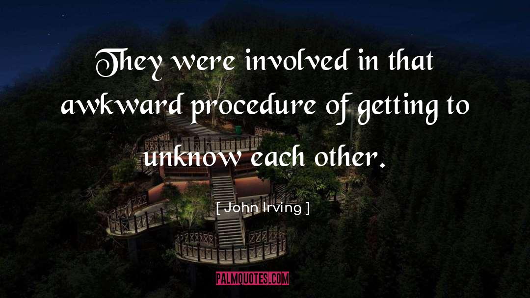 Unknow quotes by John Irving