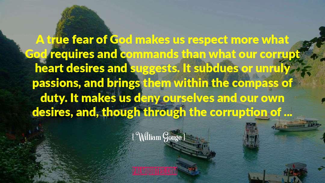 Unknown And Fear quotes by William Gouge