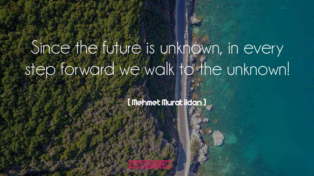 Unknown Future quotes by Mehmet Murat Ildan