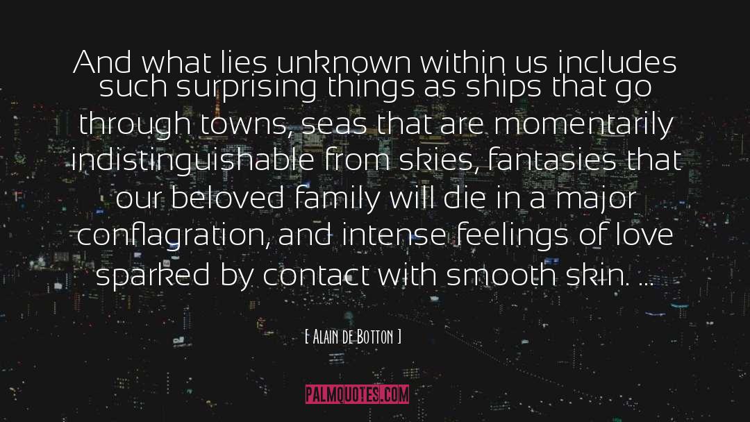 Unknown quotes by Alain De Botton