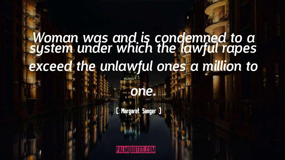 Unlawful quotes by Margaret Sanger
