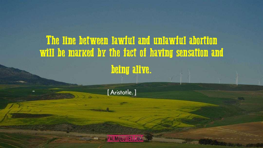 Unlawful quotes by Aristotle.