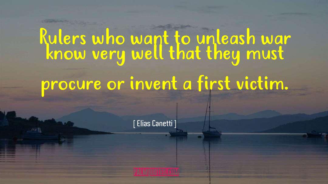 Unleash quotes by Elias Canetti