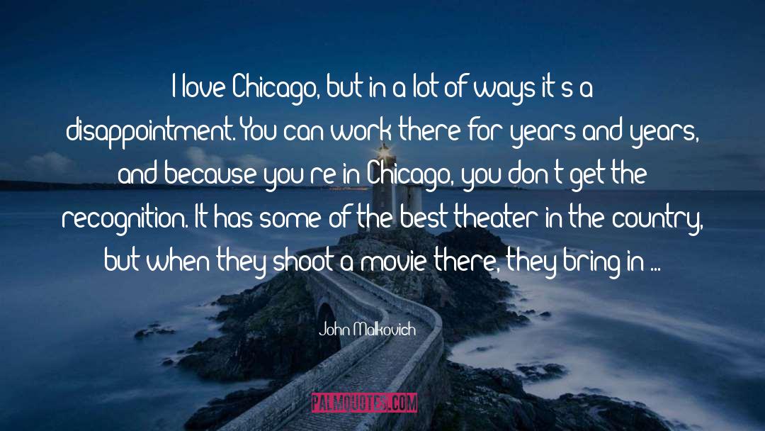 Unlikeliest Of Actors quotes by John Malkovich