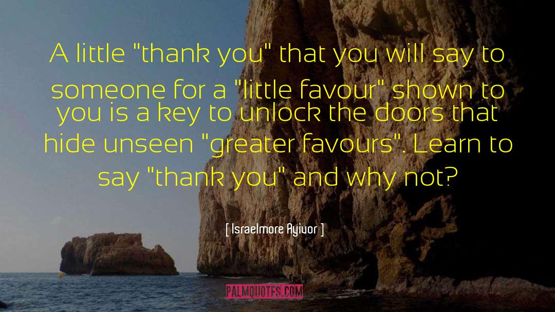 Unlock quotes by Israelmore Ayivor