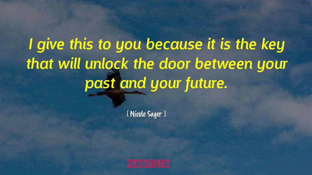 Unlock quotes by Nicole Sager