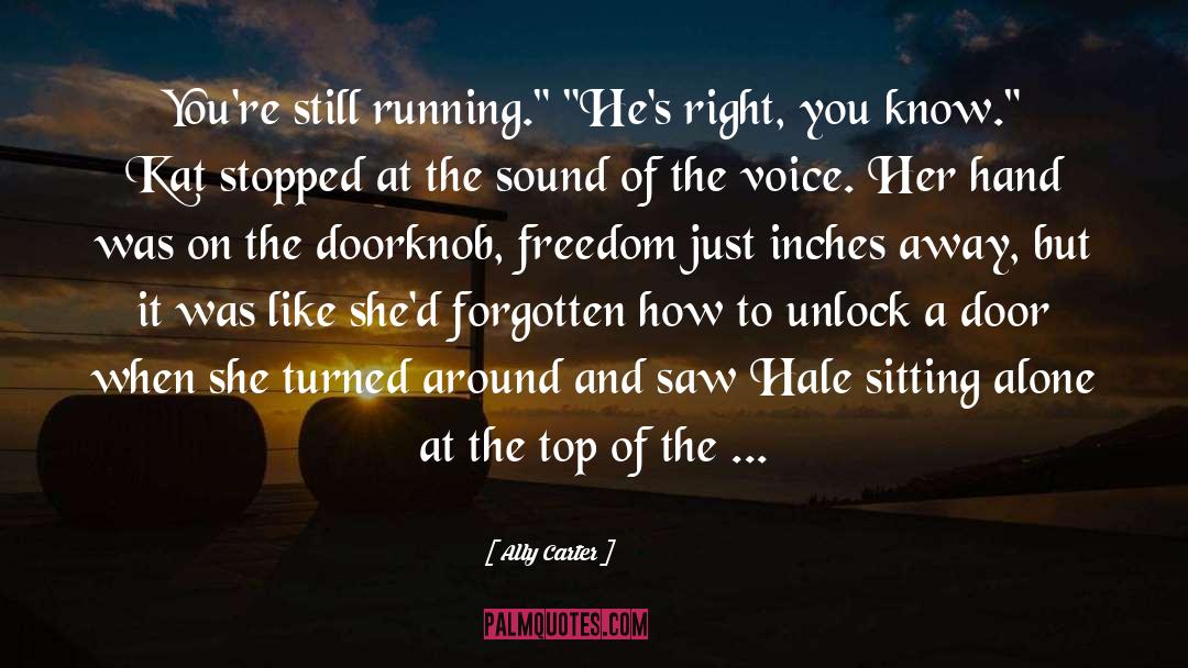 Unlock quotes by Ally Carter