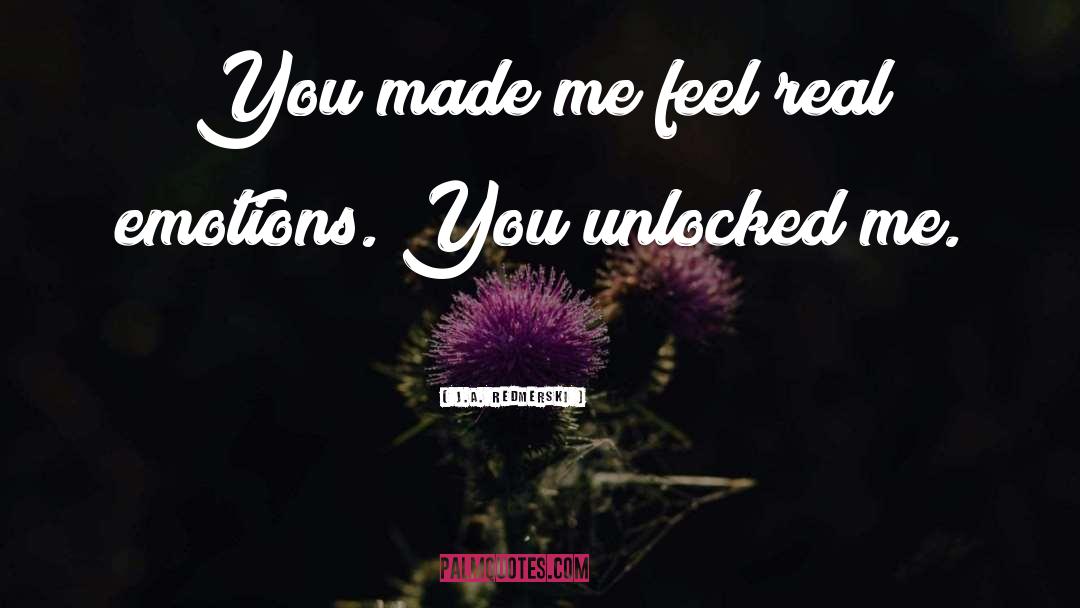 Unlocked quotes by J.A. Redmerski