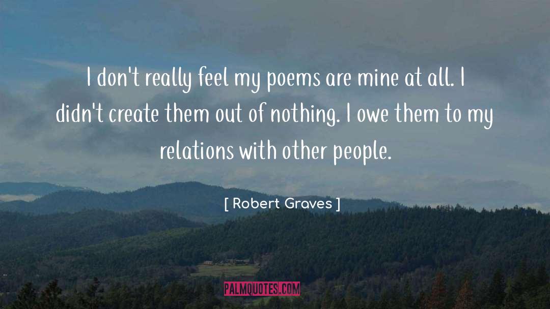 Unloved Relations quotes by Robert Graves