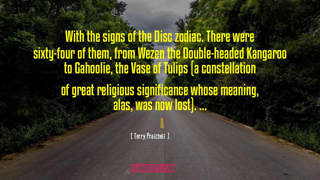 Unluckiest Zodiac quotes by Terry Pratchett