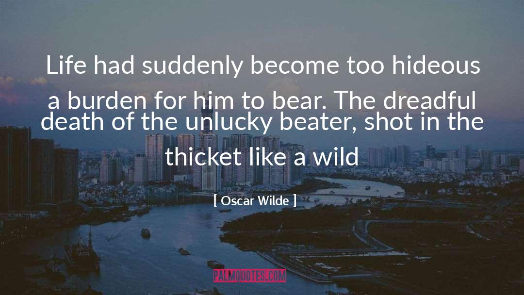 Unlucky quotes by Oscar Wilde