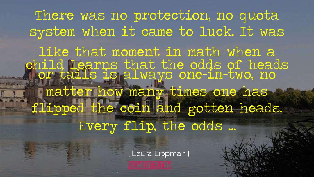 Unlucky quotes by Laura Lippman