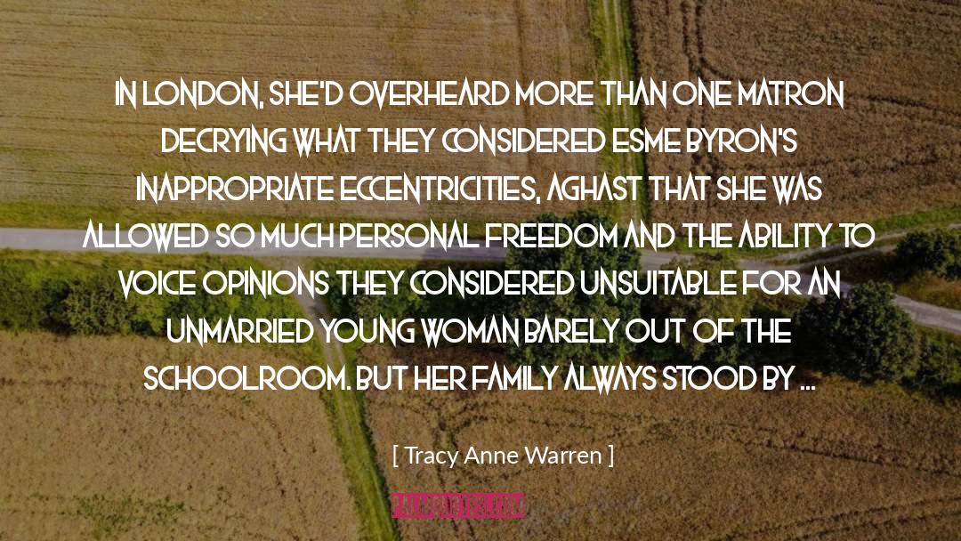 Unmarried quotes by Tracy Anne Warren