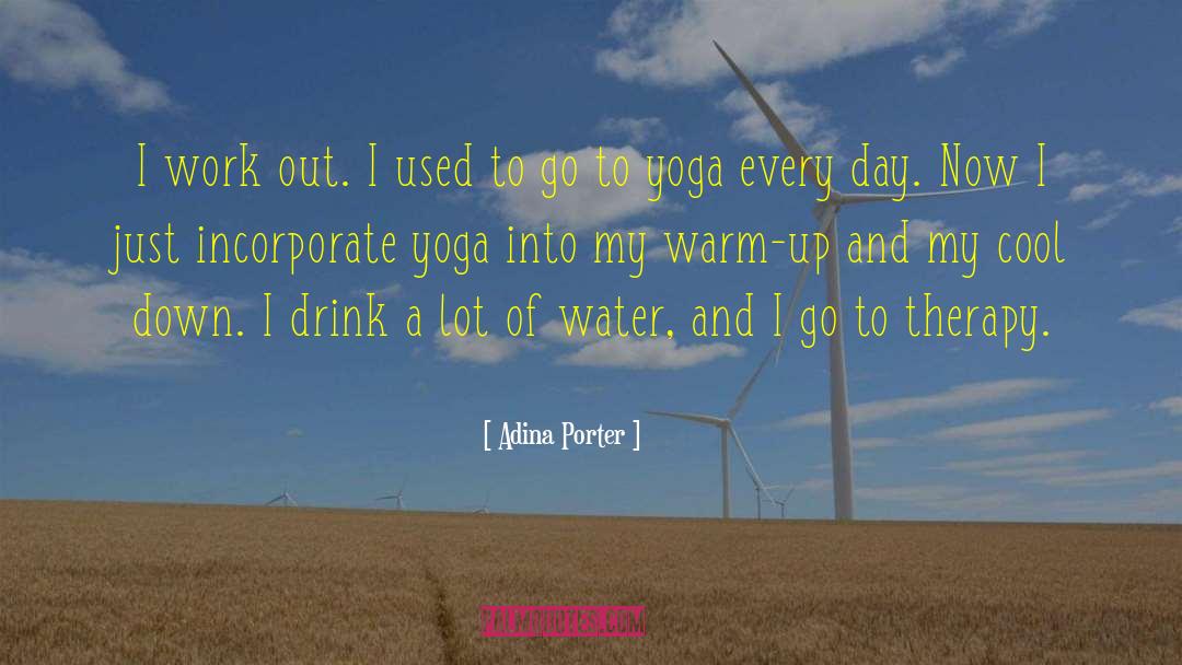 Unmixing Water quotes by Adina Porter