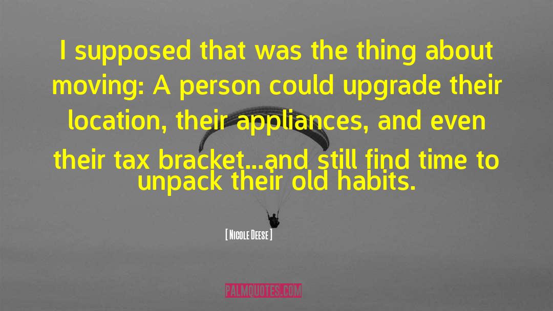 Unpack quotes by Nicole Deese