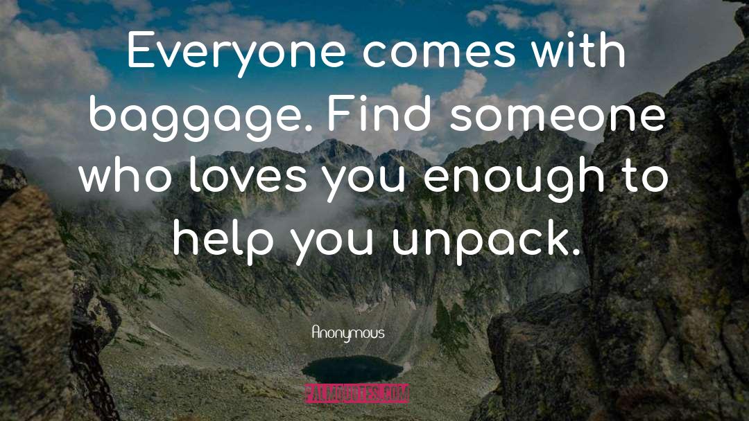 Unpack quotes by Anonymous