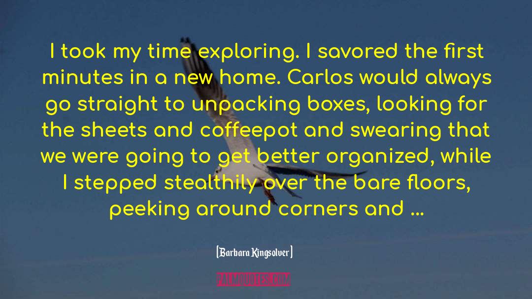 Unpacking quotes by Barbara Kingsolver