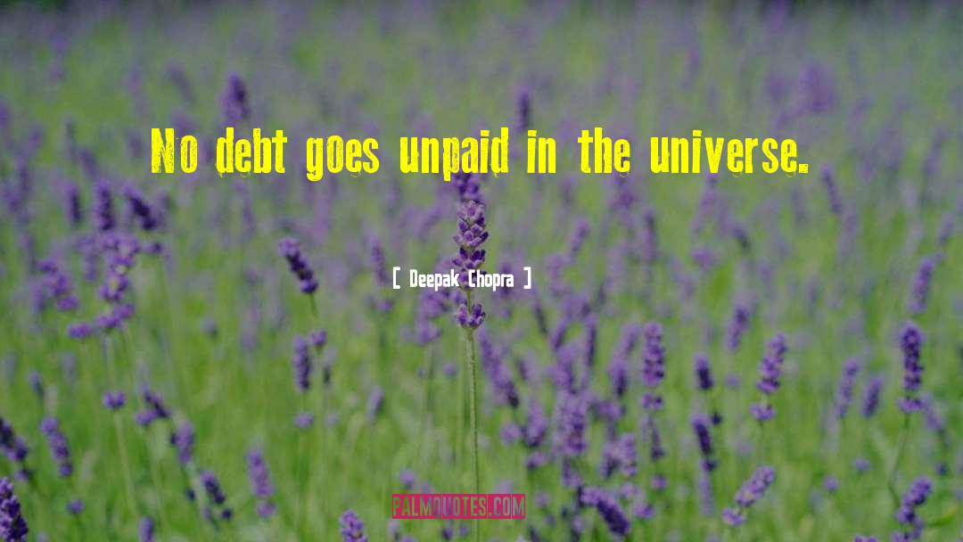 Unpaid quotes by Deepak Chopra