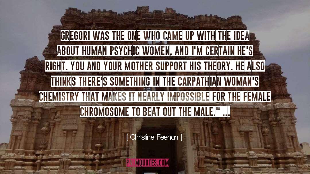 Unpaired Chromosome quotes by Christine Feehan