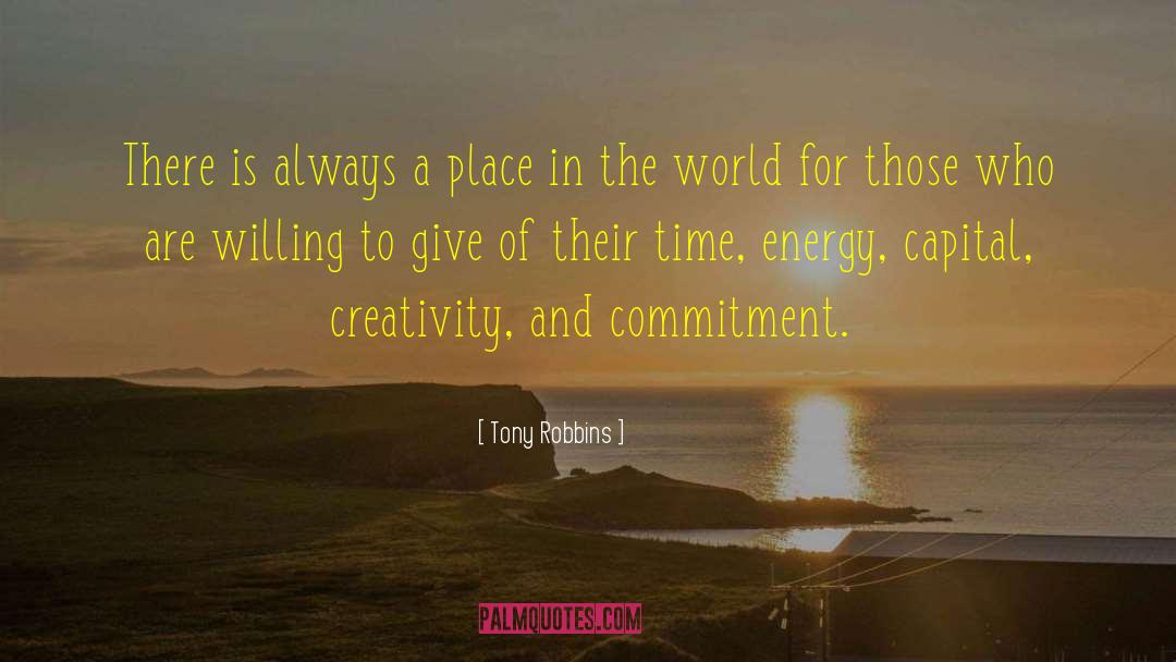 Unparalleled Commitment quotes by Tony Robbins
