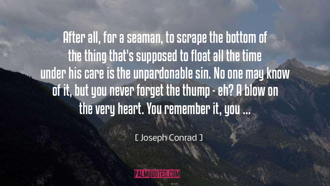 Unpardonable Sin quotes by Joseph Conrad