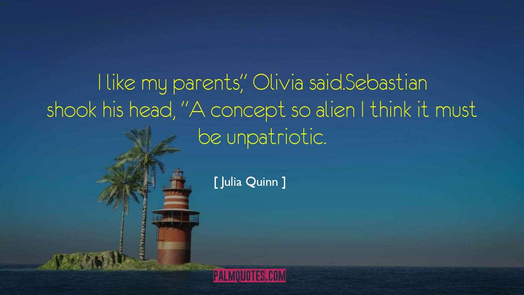 Unpatriotic quotes by Julia Quinn