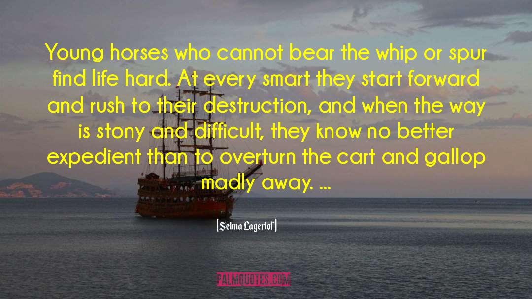 Unplaced Horse quotes by Selma Lagerlof