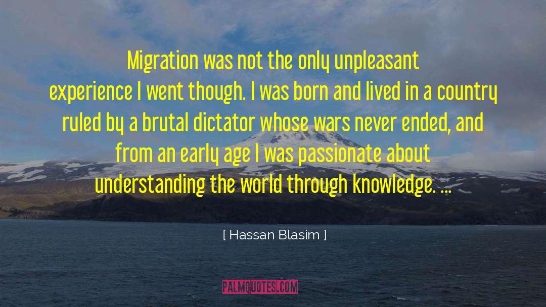 Unpleasant Experiences quotes by Hassan Blasim
