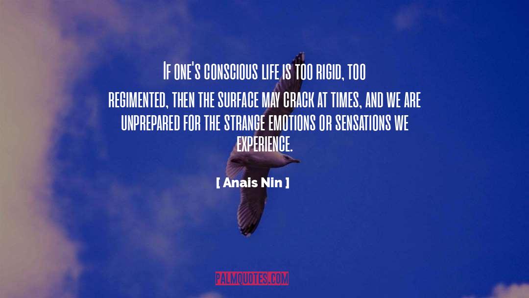 Unprepared quotes by Anais Nin