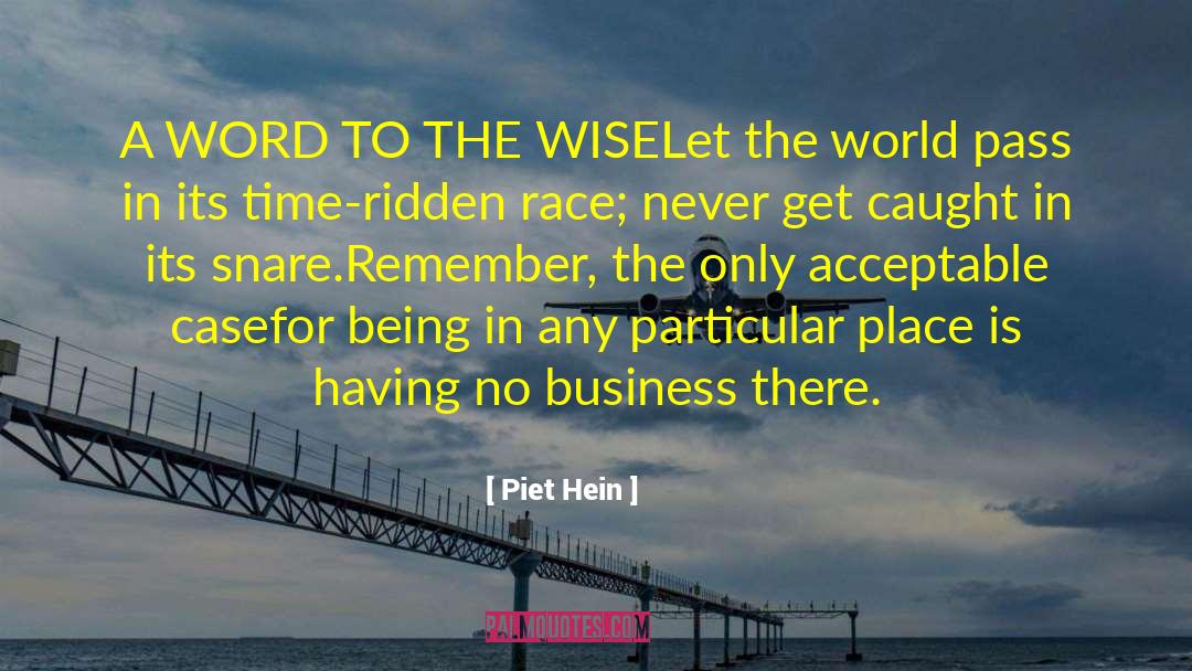 Unprofessionalism A Word quotes by Piet Hein