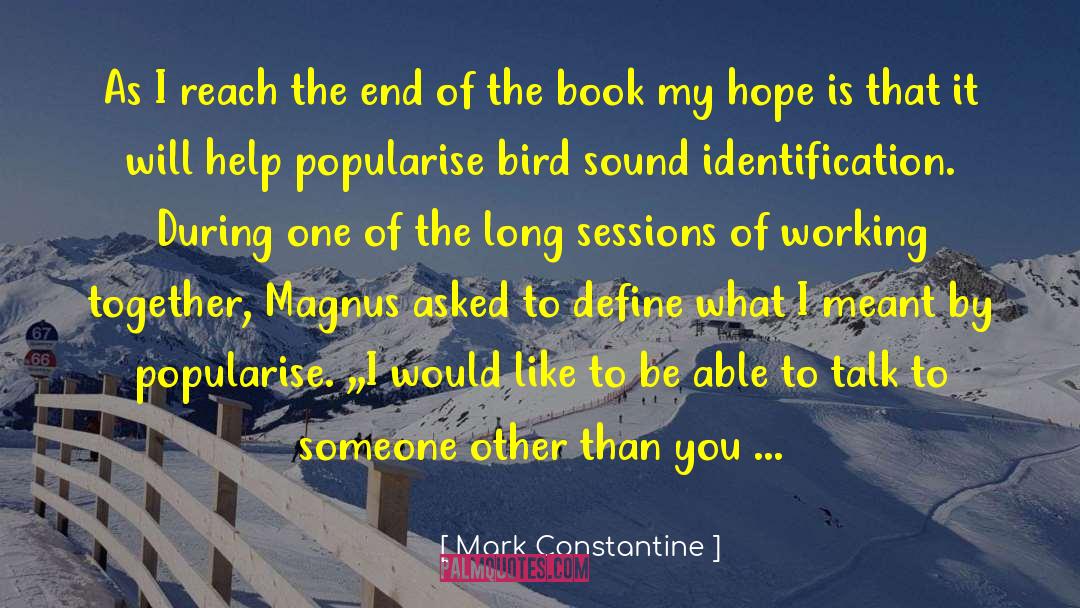 Unpropitious Define quotes by Mark Constantine