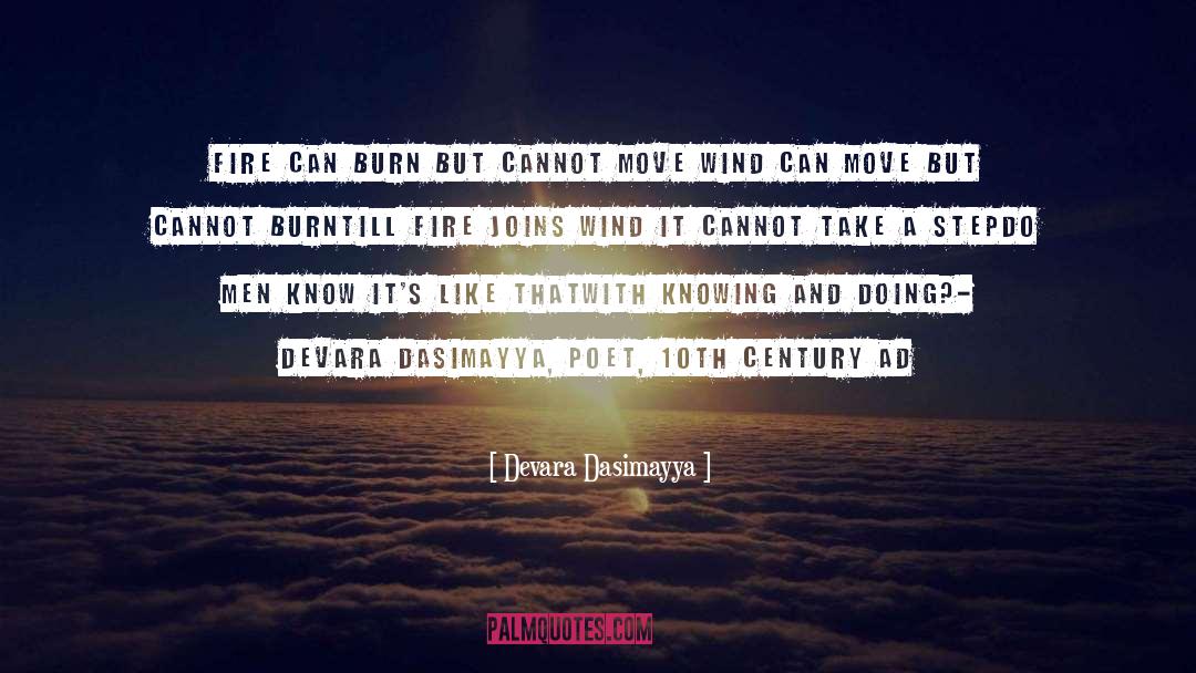Unquenching Fire quotes by Devara Dasimayya