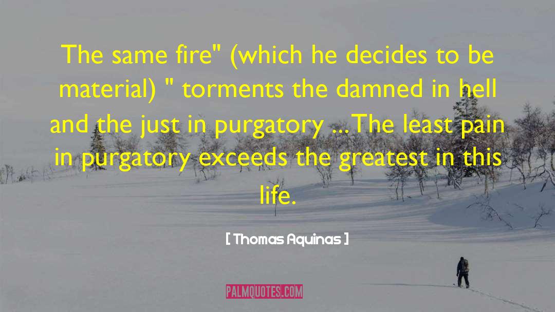 Unquenching Fire quotes by Thomas Aquinas