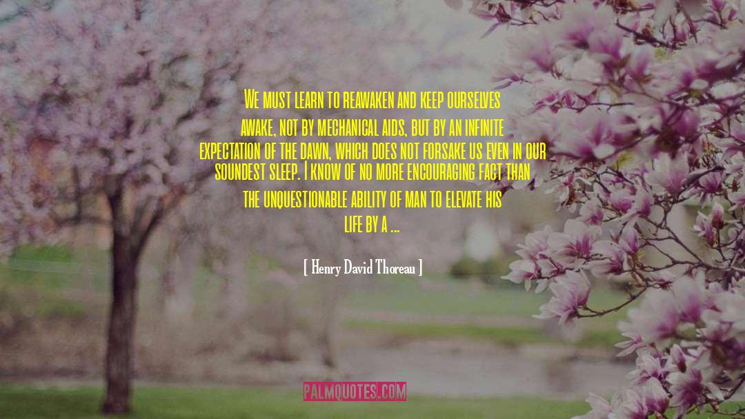 Unquestionable quotes by Henry David Thoreau