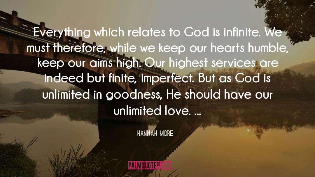 Unreachable Love quotes by Hannah More