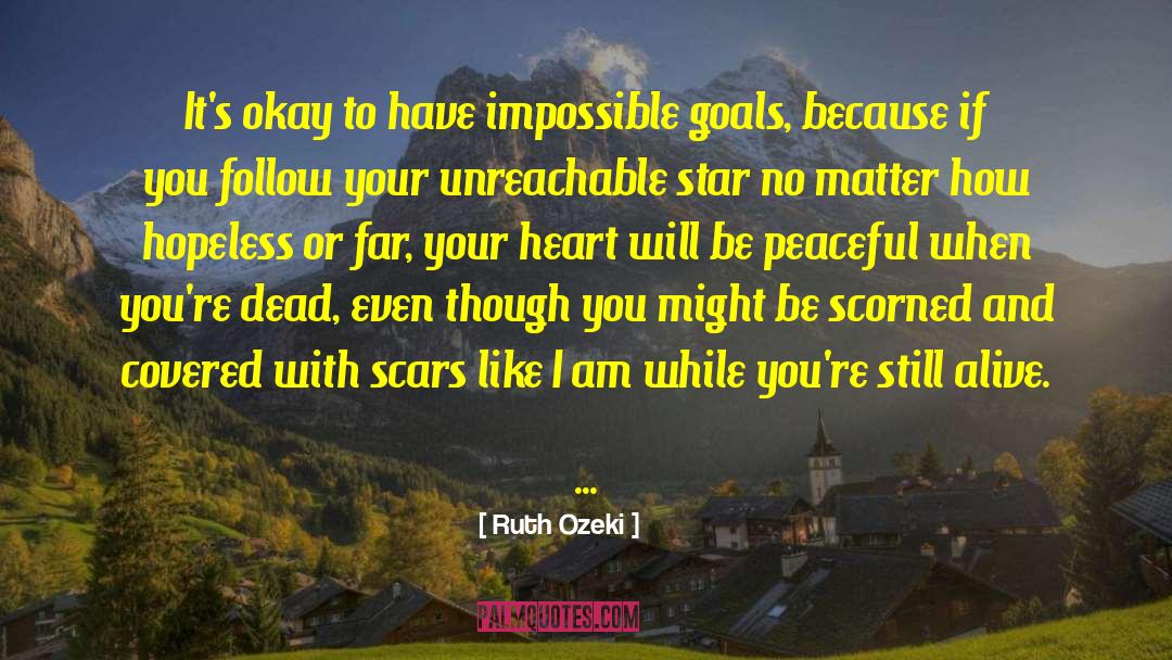 Unreachable quotes by Ruth Ozeki