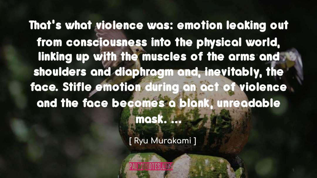 Unreadable quotes by Ryu Murakami