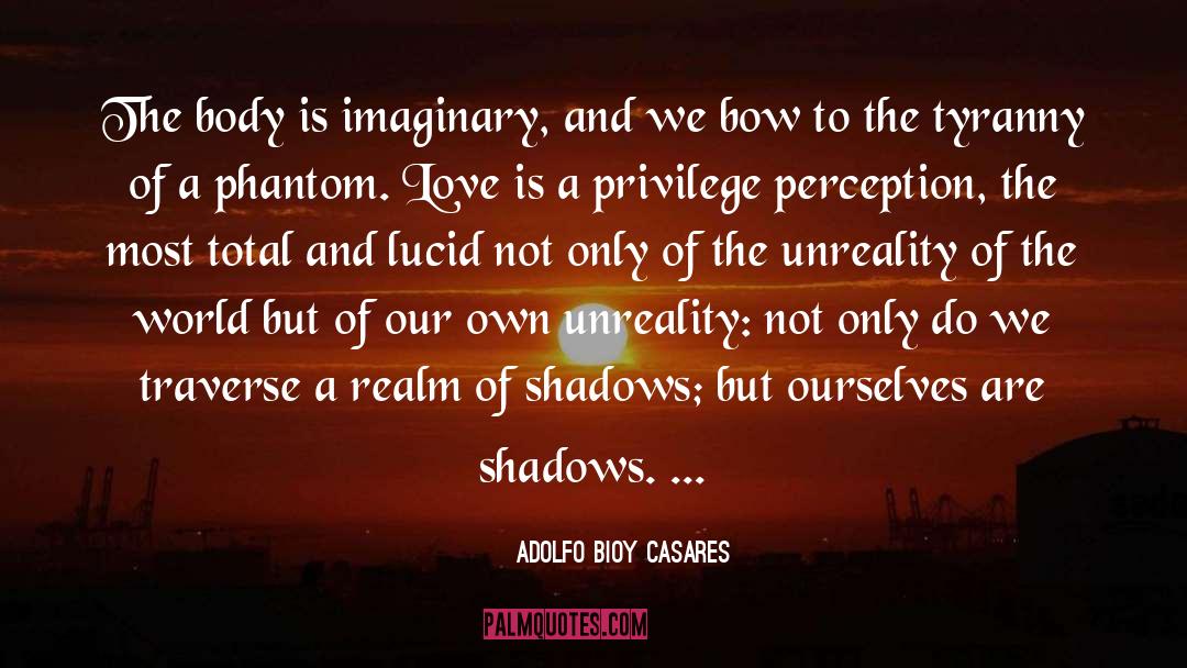 Unreality quotes by Adolfo Bioy Casares
