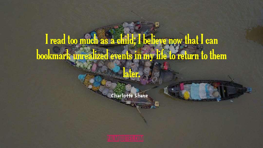 Unrealized quotes by Charlotte Shane