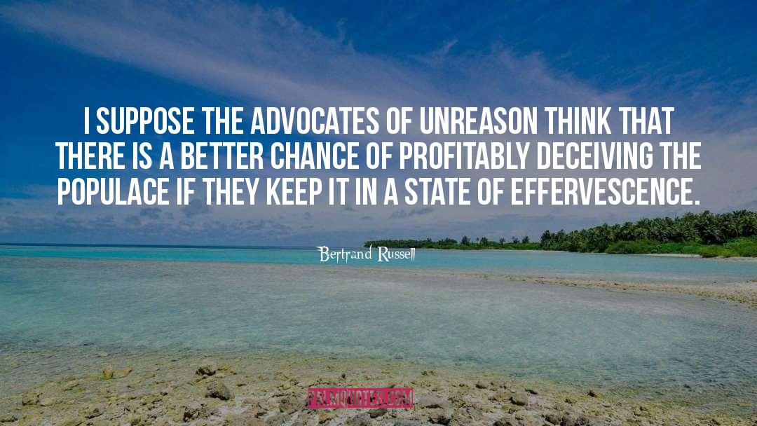 Unreason quotes by Bertrand Russell