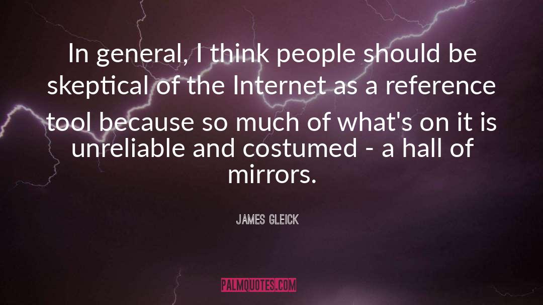 Unreliable quotes by James Gleick