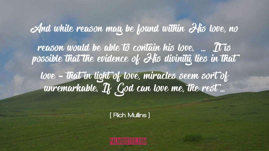 Unremarkable quotes by Rich Mullins