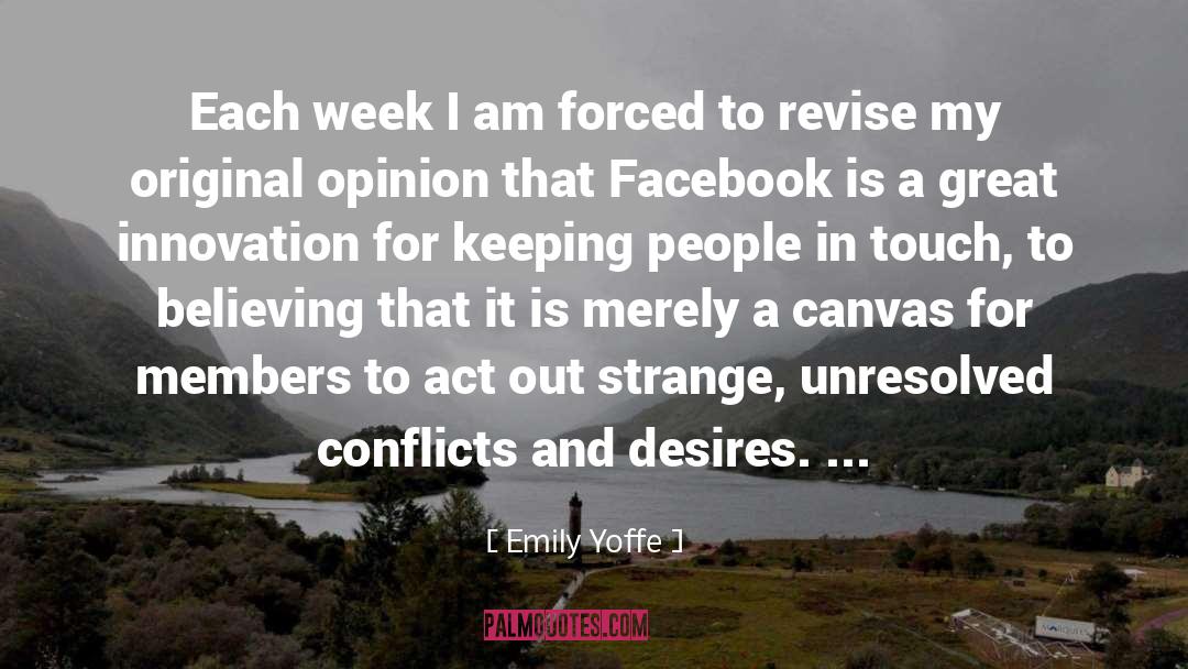 Unresolved quotes by Emily Yoffe