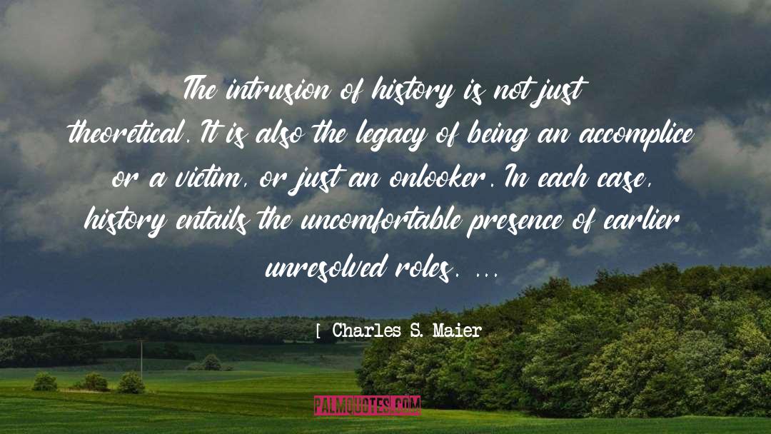 Unresolved quotes by Charles S. Maier