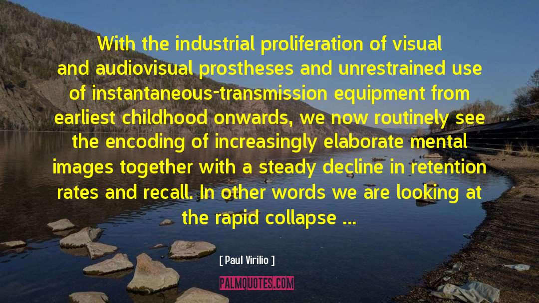 Unrestrained quotes by Paul Virilio